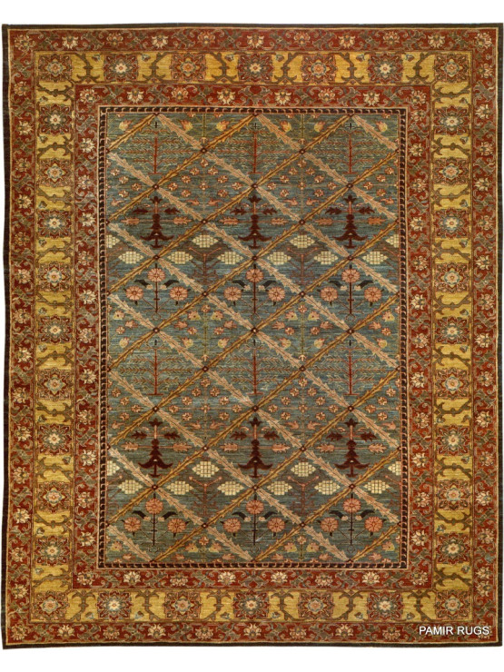 Blue bamyan Persian rug