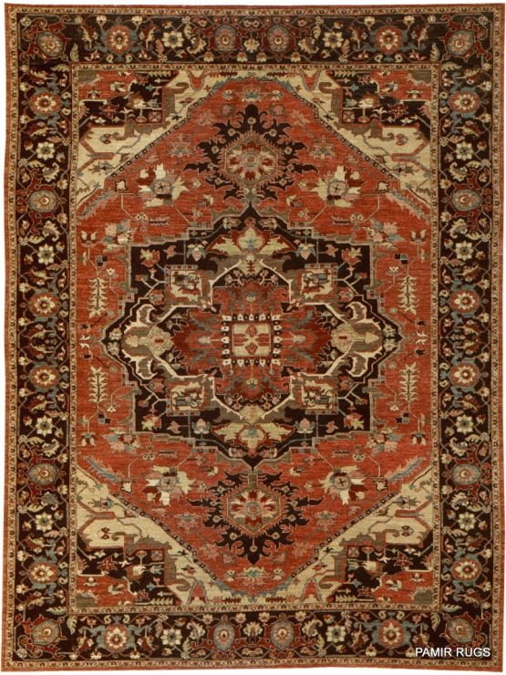 Fine Persian Heriz carpet
