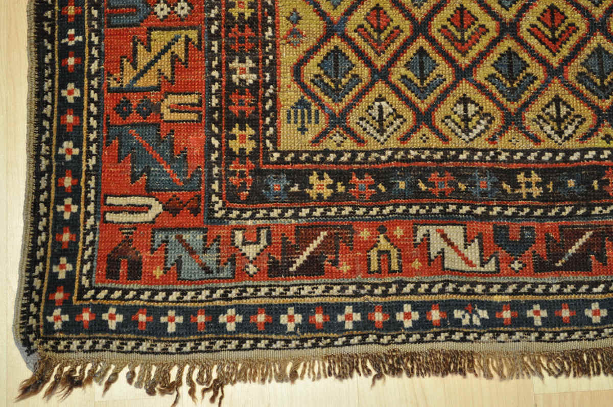 Antique Caucasian Marasali rug19th century